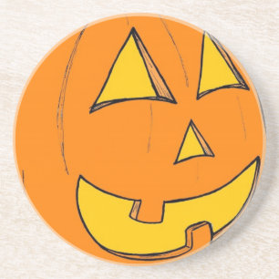 Jack o' Lantern Blue Onderzetter