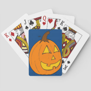Jack o' Lantern Blue-speelkaarten Speelkaarten