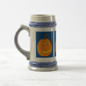 Jack o' Lantern Blue Stein Bierpul (Links)