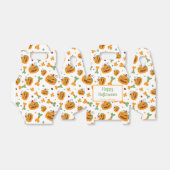 Jack-o-Lantern & Botten Spooky Custom Halloween Bedankdoosjes (Uitgevouwen)