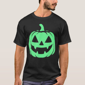 Jack o Lantern Boy Girl Kids Glow in Halloween Nig T-shirt