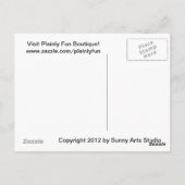 Jack o' Lantern Briefkaart (Achterkant)