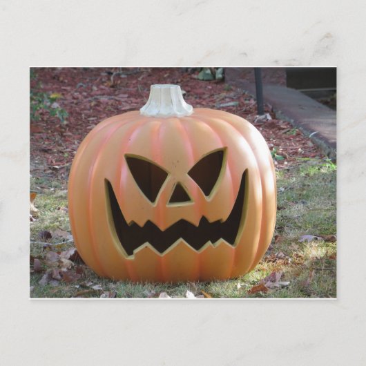 Jack-O-Lantern Briefkaart (Voorkant)