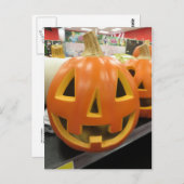 Jack-O-Lantern Briefkaart (Voorkant / Achterkant)