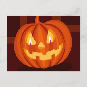 Jack-O'-Lantern Briefkaart