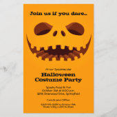 Jack o' Lantern Budget Halloween Uitnodigingen (Voorkant)