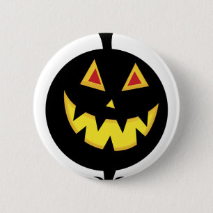 Jack o Lantern Button