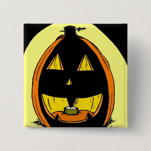 Jack o' Lantern Button (Voorkant)