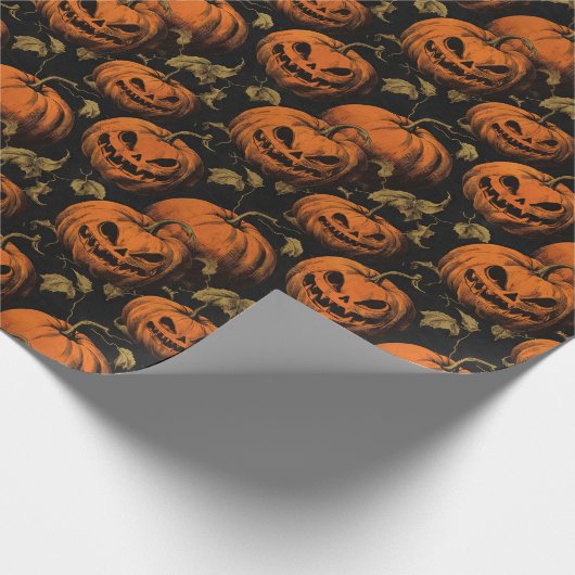  Jack O Lantern Cadeaupapier (Hoek)