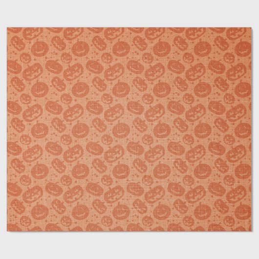 Jack-O-Lantern Cadeaupapier (Vlak)