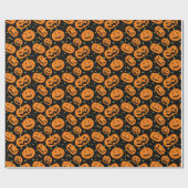 Jack-O-Lantern Cadeaupapier (Vlak)