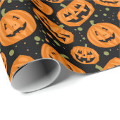 Jack-O-Lantern Cadeaupapier (Rol Hoek)