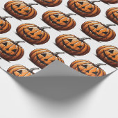Jack O' Lantern Cadeaupapier (Hoek)
