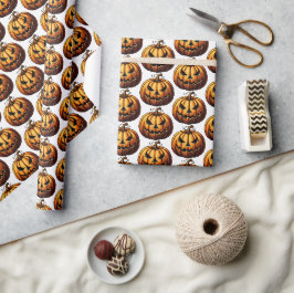 Jack O' Lantern Cadeaupapier
