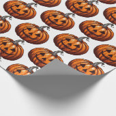 Jack O' Lantern Cadeaupapier (Hoek)