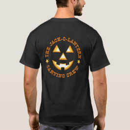 Jack-O-Lantern Carving Crew Halloween T-shirt