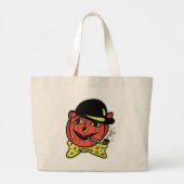 Jack-O-Lantern Cat Halloween Pumpkin Fun Grote Tote Bag (Achterkant)
