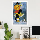 Jack o' Lantern Child Poster (Thuiskantoor)