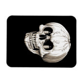 Jack O Lantern Cranium Halloween Gothic Magneet (Horizontaal)