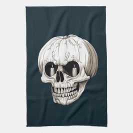 Jack O Lantern Cranium Halloween Gothic Theedoek