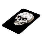 Jack O Lantern Cranium Halloween Gotisch Magneet (Linkerzijde)