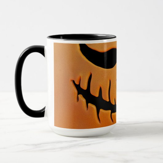 "Jack-o'-Lantern Delight: Halloween Pumpkin Mug" Mok (Links)