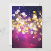 Jack-O-Lantern Disco Ball Adult Halloween Party Kaart (Achterkant)