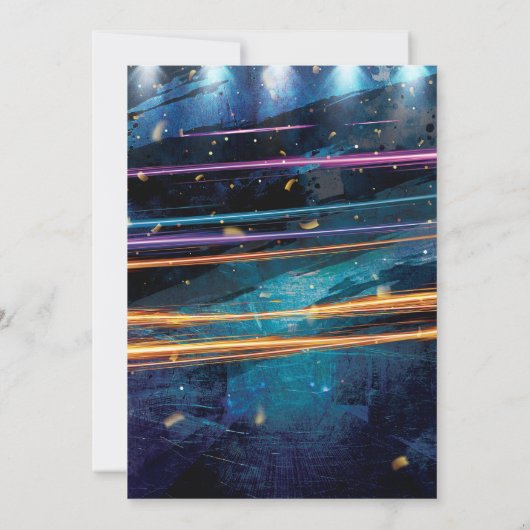 Jack-O-Lantern Disco Ball Freak Night Halloween Kaart (Achterkant)