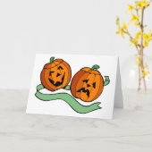 Jack O Lantern Drama maskers Kaart (Gele Bloem)
