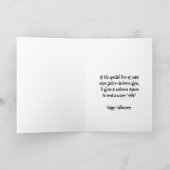 Jack-O-Lantern en Haunted House Halloween Kaart (Binnen)