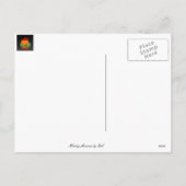 Jack O Lantern en zijn Reflectie - Feestdagenkaart (Achterkant)