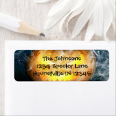 Jack-o-lantern Etiket (Insitu)