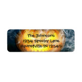 Jack-o-lantern Etiket (Voorkant)