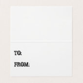 Jack o' Lantern Evil Face Classroom Exchange Kaart Visitekaartje (Binnenkant ongevouwen)