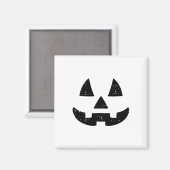 Jack O Lantern Face Cute Halloween Costume Mannen Magneet (Voorkant / Achterkant)