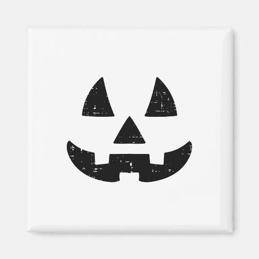 Jack O Lantern Face Cute Halloween Costume Mannen Magneet (Voorkant)