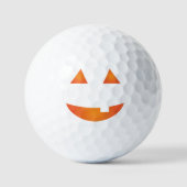 Jack o' Lantern Face Golfballen (Voorkant)