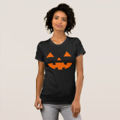 Jack-O'-Lantern Face IV, Oranje T-shirt (Voorkant volledig)