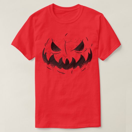 Jack O Lantern Face Pumpkin Eyelashes Halloween Co T-shirt (Design voorkant)