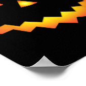Jack O Lantern Face Pumpkin Eyelashes Hallowen Cos Poster (Hoek)