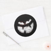 Jack O' Lantern Face Ronde Sticker (Envelop)