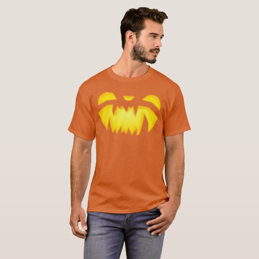 Jack-o-lantern Face T-shirt (Voorkant volledig)