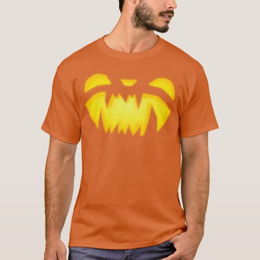 Jack-o-lantern Face T-shirt (Voorkant)