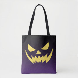 Jack-o-lantern Face Tote Bag