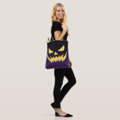Jack-o-lantern Face Tote Bag (Op model)