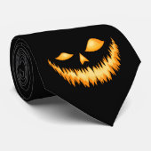 Jack O Lantern Faces Stropdas (Opgerold)