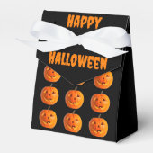Jack-O-Lantern Favor Box Bedankdoosjes (Voorkant Zijde)