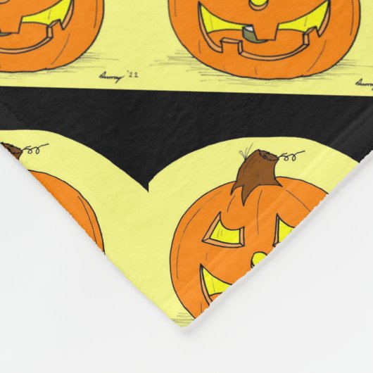 Jack o' Lantern Fleece Blanket (Hoek)