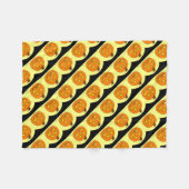 Jack o' Lantern Fleece Blanket Deken (Voorkant (Horizontaal))
