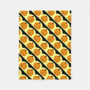 Jack o' Lantern Fleece Blanket Deken